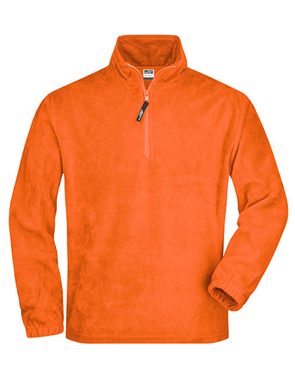 James&Nicholson Half-Zip Fleece