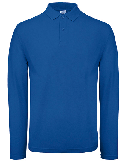 B&C BE INSPIRED Men´s Long Sleeve Polo ID.001