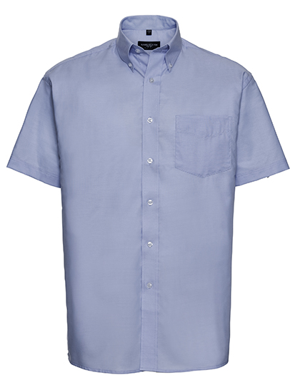 Russell Collection Men´s Short Sleeve Easy Care Oxford Shirt