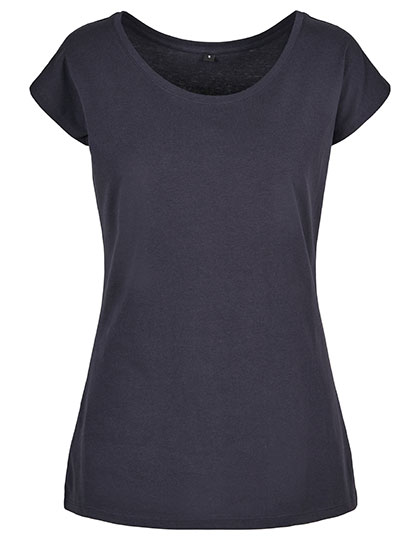 Build Your Brand Basic Ladies´ Wide Neck Tee