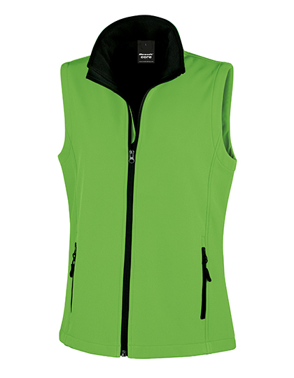 Result Genuine Recycled Women´s Printable Softshell Bodywarmer with Recycled Fleece Inner