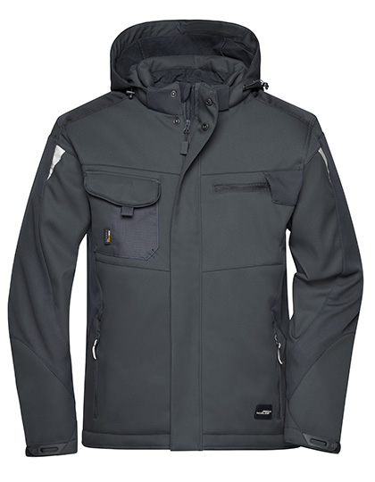 James&Nicholson Craftsmen Softshell Jacket -STRONG-