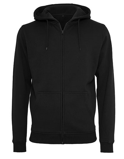 Build Your Brand Heavy Zip Hoody