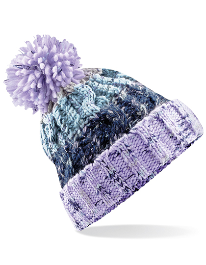 Beechfield Corkscrew Pom Pom Beanie