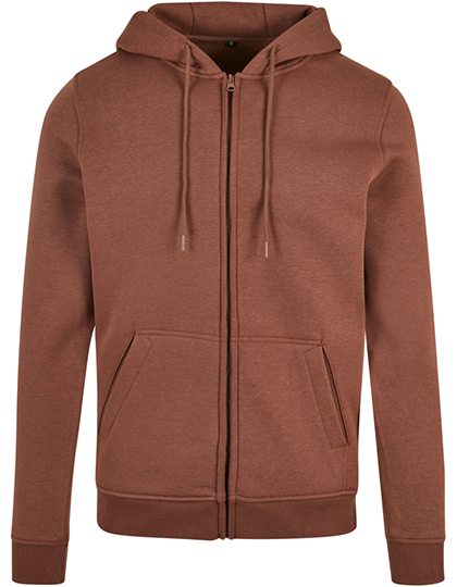 Build Your Brand Heavy Zip Hoody