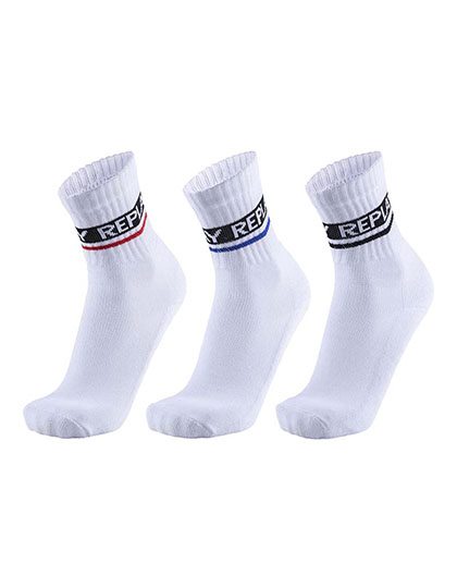 Replay Tennis Socks (3 Pair Card wrap)