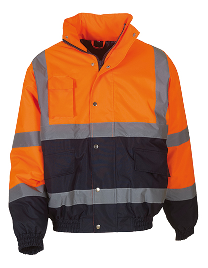 YOKO Hi-Vis Two-Tone Bomber Jacket