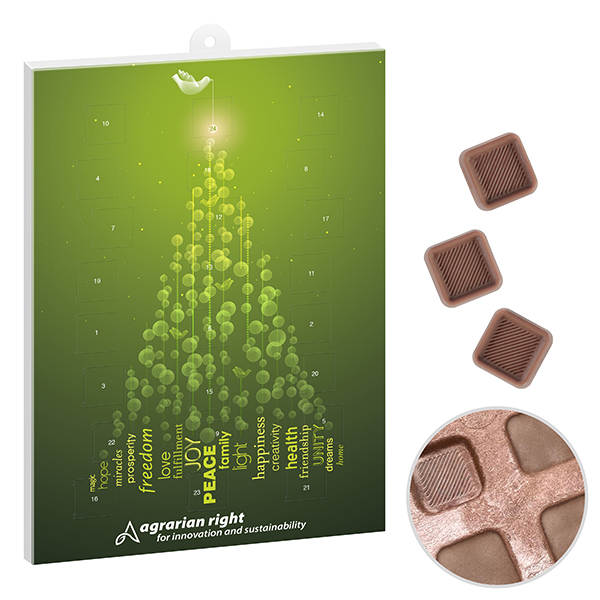 reinpapier® Schoko-Adventskalender