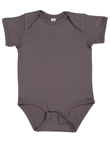 Rabbit Skins Infant Fine Jersey Short Sleeve Bodysuit