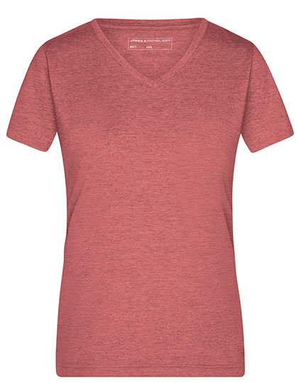 James&Nicholson Ladies´ Heather T-Shirt