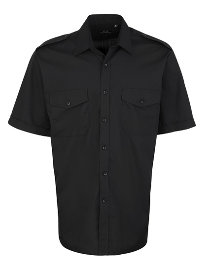 Premier Workwear Pilot Shirt Short Sleeve