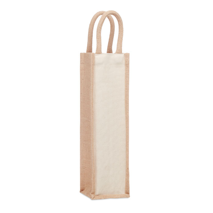 Flaschen-Geschenktasche Jute