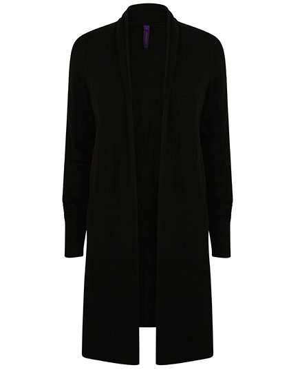 Henbury Ladies´ Longline Open Cardigan