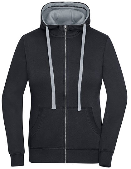 James&Nicholson Ladies´ Lifestyle Zip-Hoody