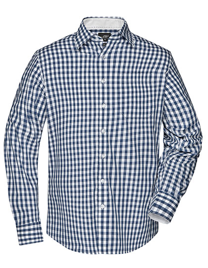 James&Nicholson Men´s Checked Shirt