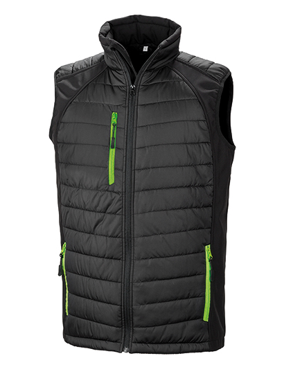 Result Genuine Recycled Recycled Compass Padded Softshell Gilet