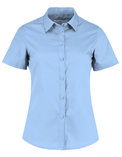 Kustom Kit Women´s Tailored Fit Poplin Shirt Short Sleeve