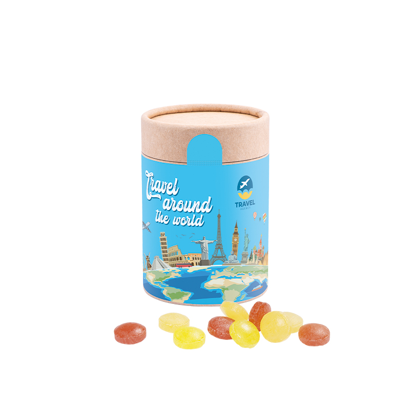 Papierdose Eco Maxi Mini Bonbons Fruchtmix