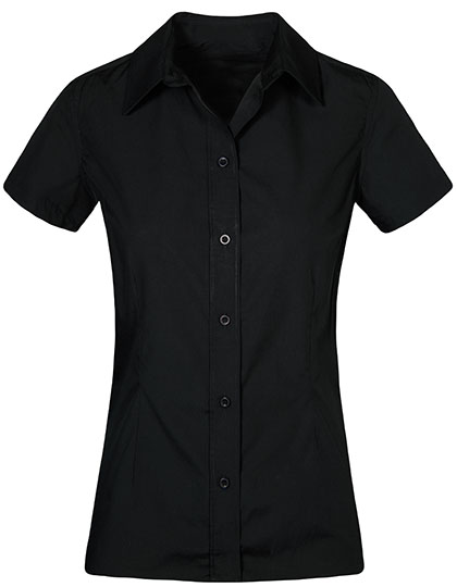 Promodoro Women´s Poplin Shirt Short Sleeve