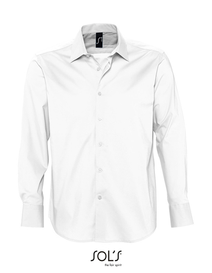 SOL´S Men´s Stretch-Shirt Brighton Long Sleeve