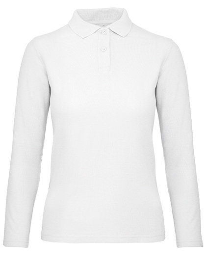 B&C BE INSPIRED Women´s Long Sleeve Polo ID.001