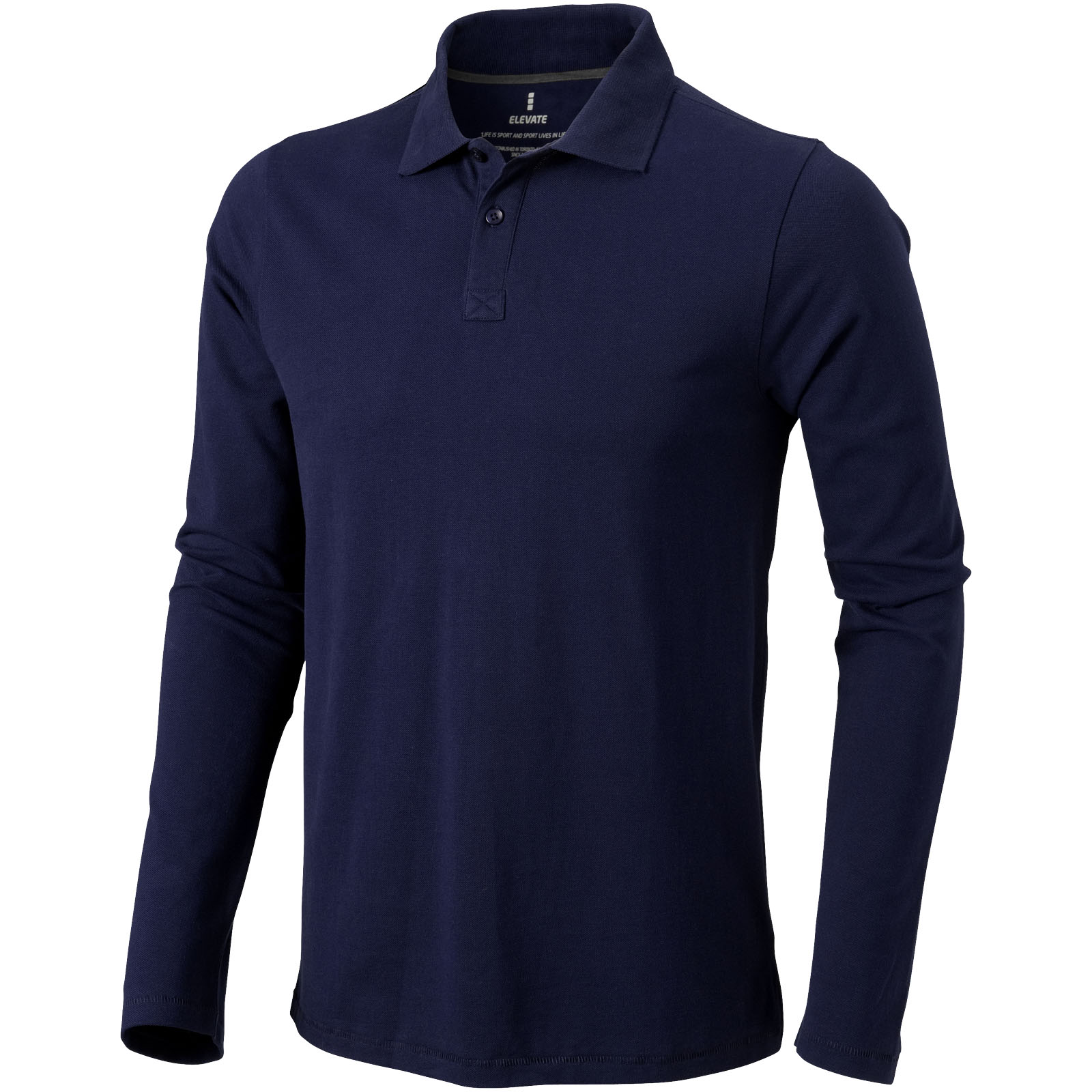 Oakville Langarm Poloshirt für Herren