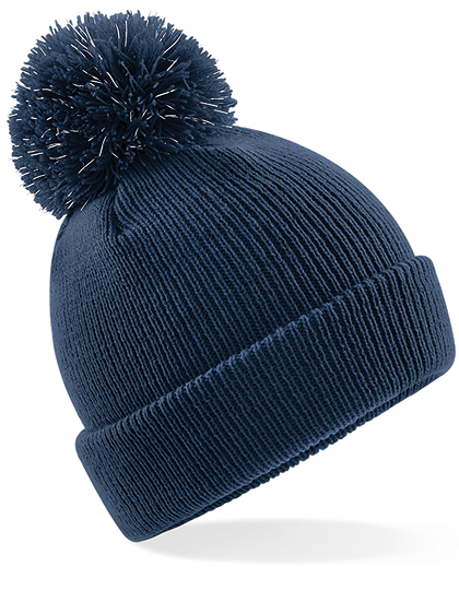 Beechfield Junior Reflective Bobble Beanie