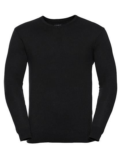 Russell Collection Men´s V-Neck Knitted Pullover