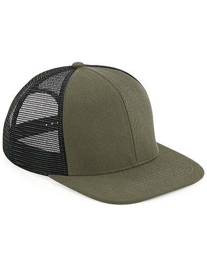 Beechfield Original Flat Peak 6 Panel Trucker Cap