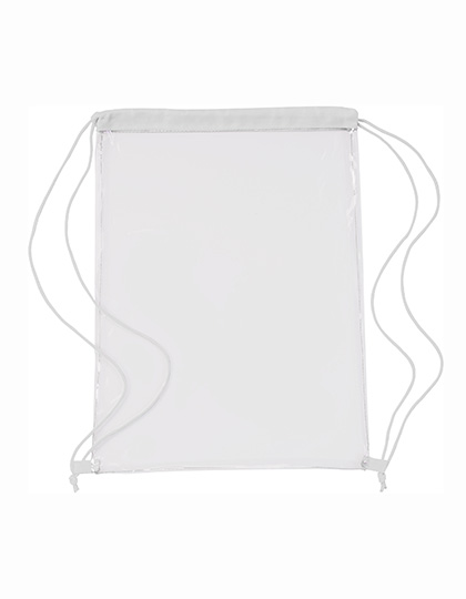 Transparent PVC Drawstring Backpack