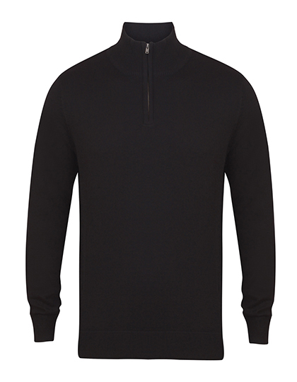 Henbury Men´s Quarter Zip Jumper