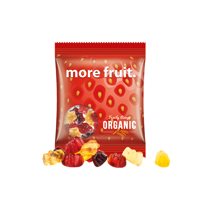 Minitüte 10 g Folie transparent Trolli Fruchtgummibären 30% Fruchtsaftqualität