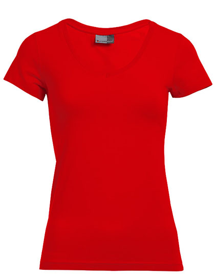 Promodoro Women´s Slim Fit V-Neck-T