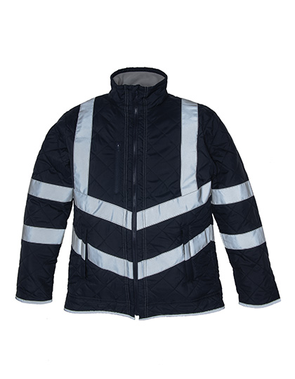 YOKO Hi-Vis Kensington Jacket With Fleece Lining