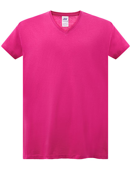 JHK Ladies´ Curves T-Shirt V-Neck