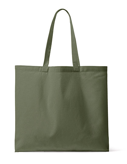 Halink Organic Canvas Carrier Bag Medium Long Handle London 02