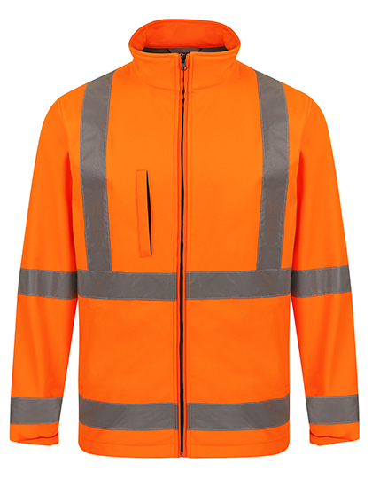 Korntex Hi-Vis Safety Softshell Jacket Turku