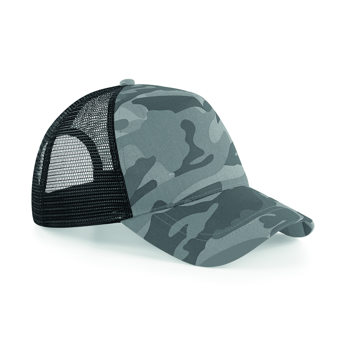 Beechfield Camo Snapback Trucker