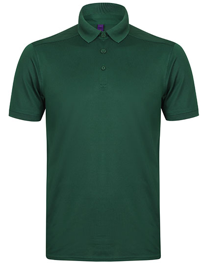 Henbury Men´s Slim Fit Stretch Polo Shirt + Wicking Finish