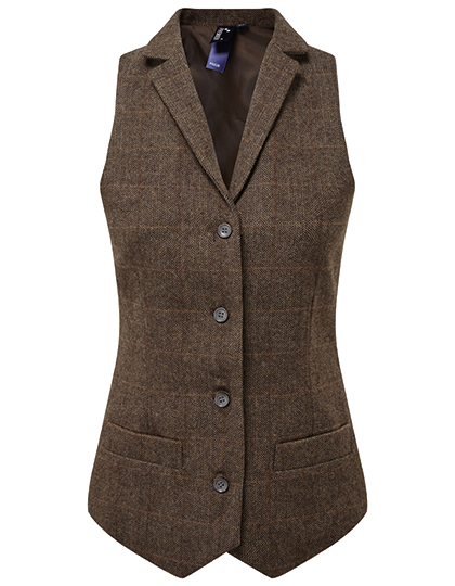 Premier Workwear Women´s Herringbone Waistcoat