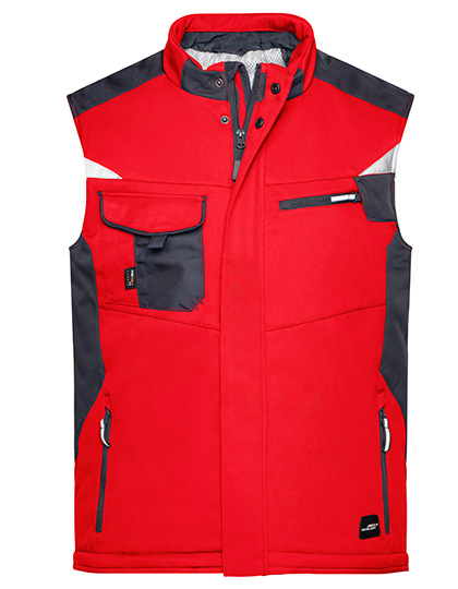 James&Nicholson Craftsmen Softshell Vest -STRONG-