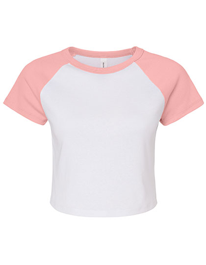 Bella Women´s Micro Rib Raglan Baby Tee