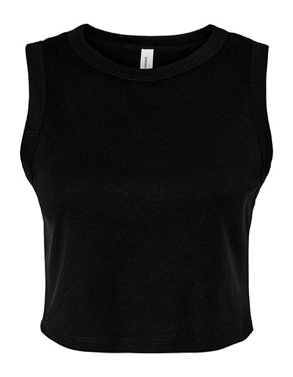 Bella Women´s Micro Rib Muscle Crop Tank