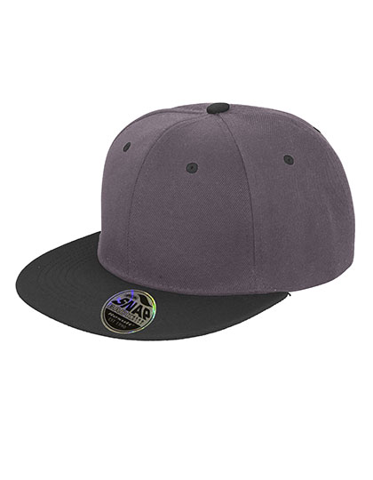 Result Headwear Bronx Original Flat Peak Snapback Dual Colour Cap