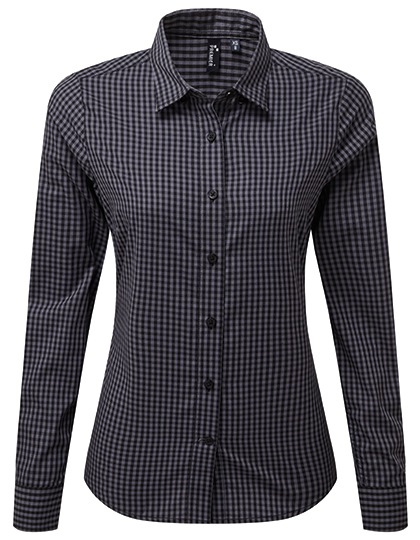 Premier Workwear Women´s Maxton Check Long Sleeve Shirt