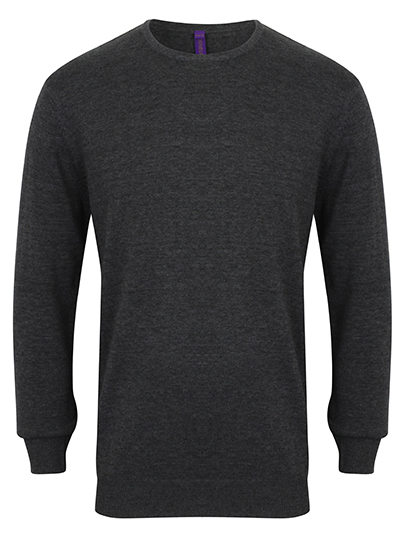 Henbury Men´s Lightweight Crew Neck Jumper