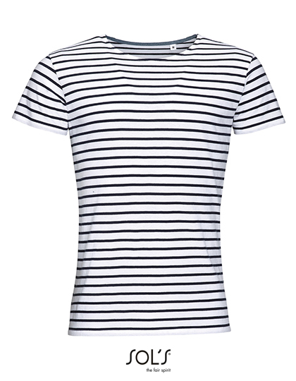 SOL´S Men´s Round Neck Striped T-Shirt Miles