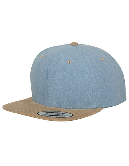 FLEXFIT Chambray-Suede Snapback