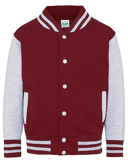 Just Hoods Kids´ Varsity Jacket