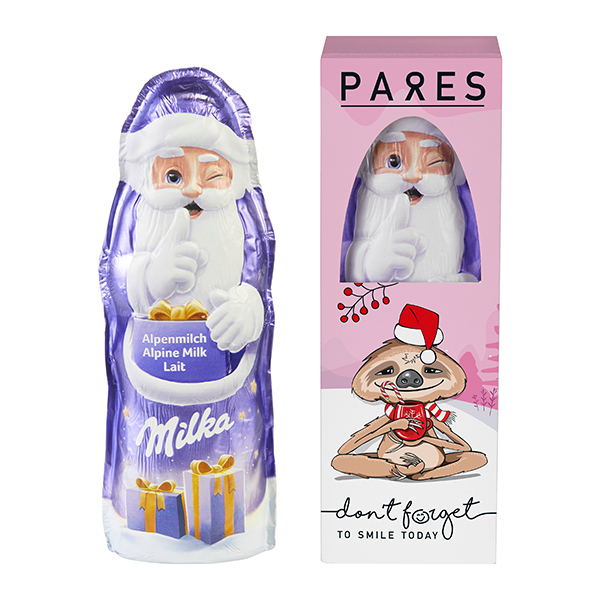 Milka Weihnachtsmann Box